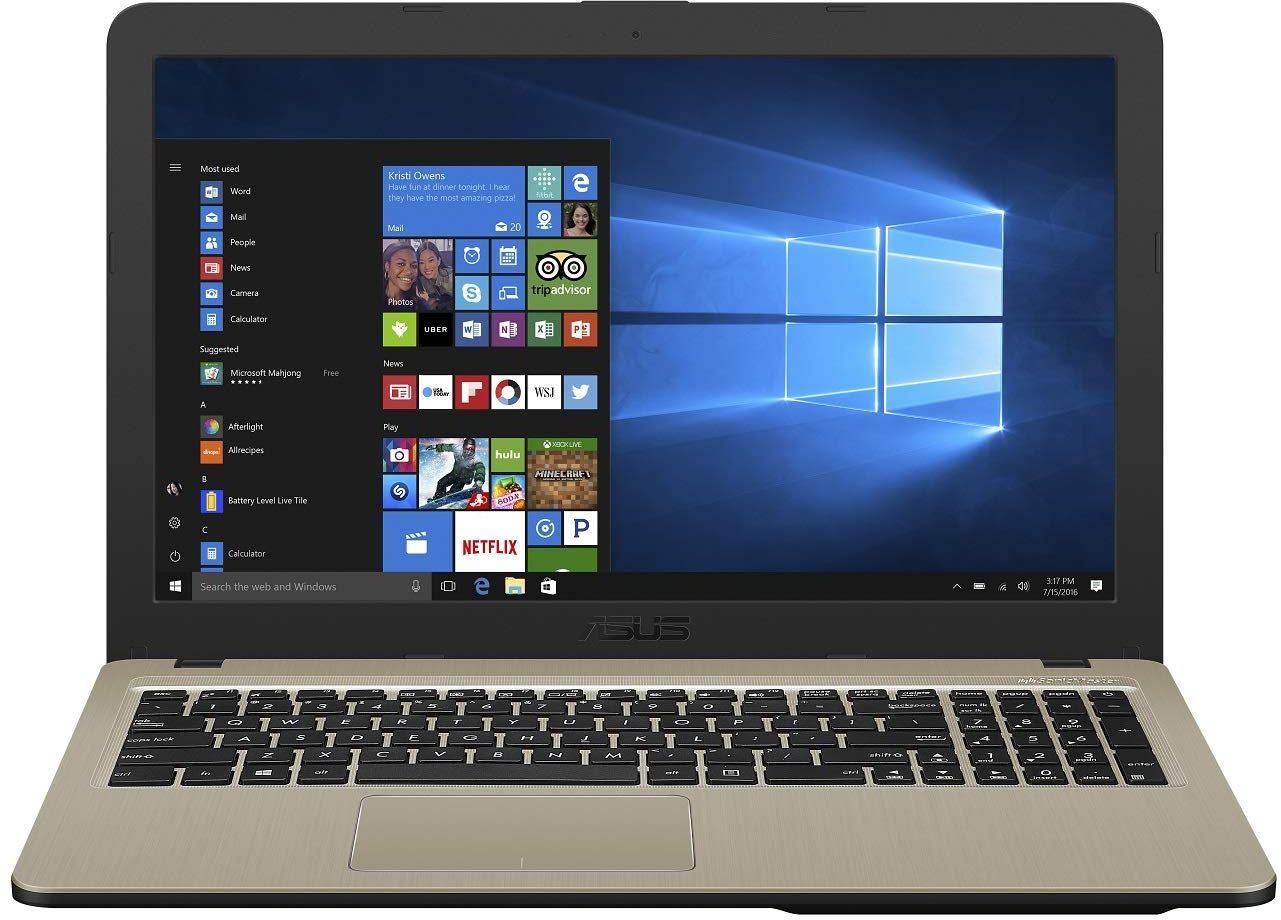 ASUS VivoBooK Intel Celeron N4000 15.6-inch Laptop (4GB/500GB HDD/Windows 10/Chocolate Black/2 Kg), X540MA-GQ024T