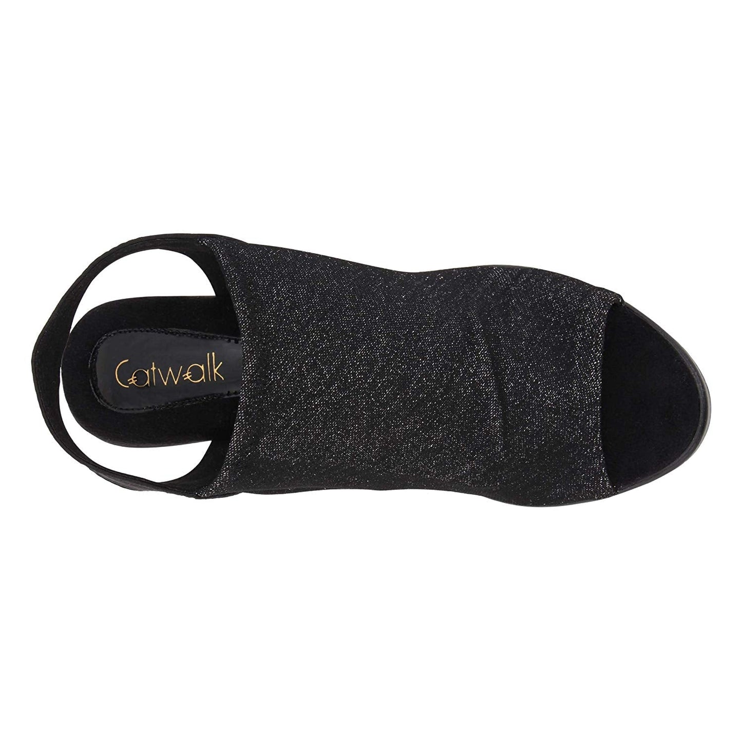 Catwalk Women's Black Fashion Sandals