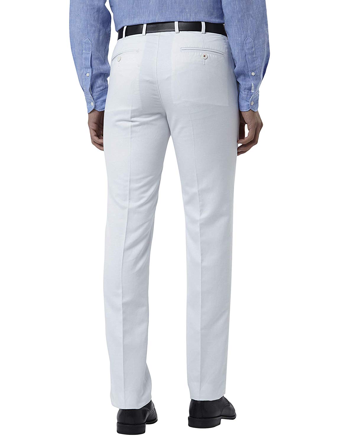 Raymond Men's Relaxed Fit Formal Trousers 123 test
