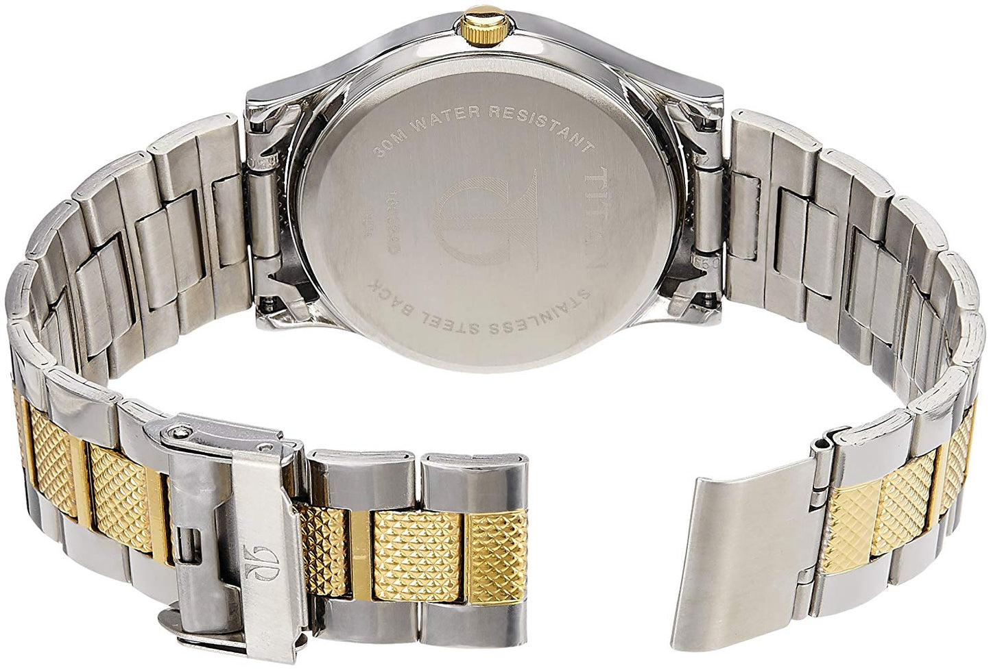 Titan Octane Analog Silver Dial Men's Watch -NK1650BM03