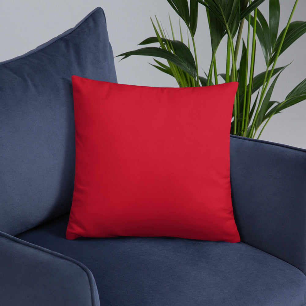 My Heart Basic Throw Pillow