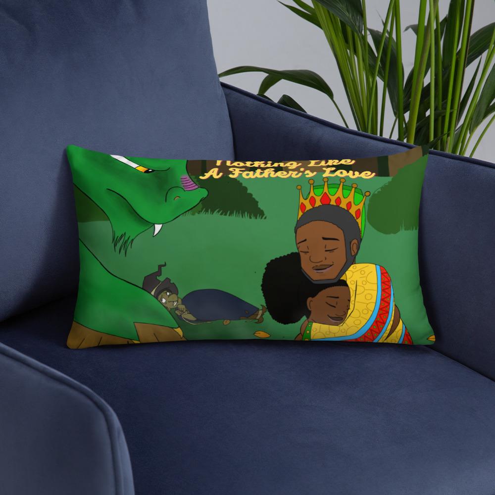 Father's Love Basic Throw Pillow