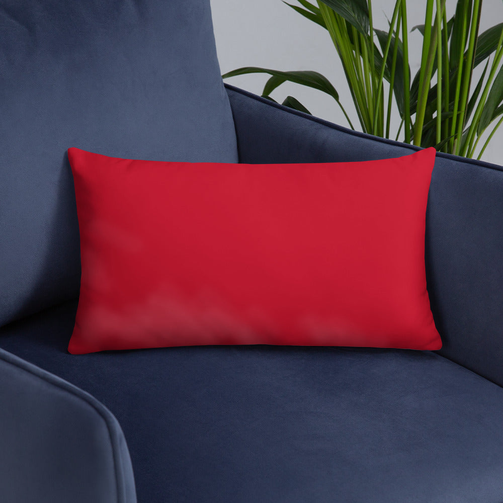 My Heart Basic Throw Pillow