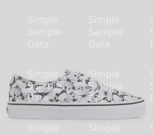 VANS | AUTHENTIC (BUTTERFLY) TRUE | WHITE / BLACK