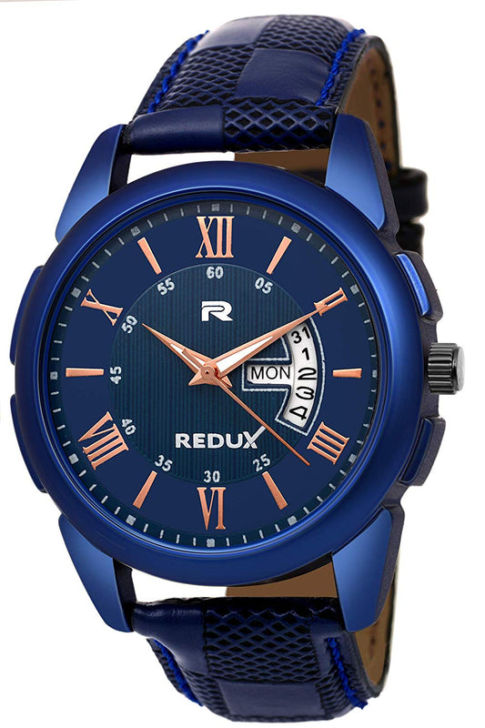 Redux एनालॉग ब्लू डायल पुरुषों और लड़कों के लिए घड़ी RWS0216S