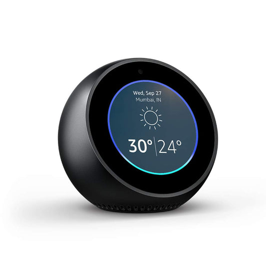 Echo Spot – Réveil Intelligent avec Alexa – Noir